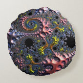 Infinite Spiral Realms ラウンドクッション (裏面)