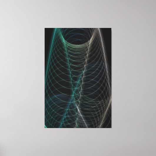 Infinite Spirals キャンバスプリント (正面)