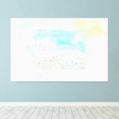 Infinite Spring キャンバスプリント (インサイチュ (ウッドフロア))