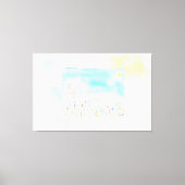 Infinite Spring キャンバスプリント (正面)