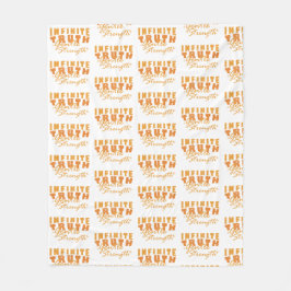 Infinite Truth, Gentle Strength Blanket フリースブランケット