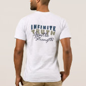 Infinite Truth, Gentle Strength Men's T-Shirts Tシャツ (裏面)