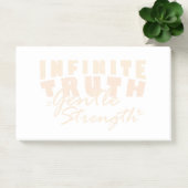 Infinite Truth, Gentle Strength  Post-it® Notes ポストイット (オフィス)