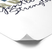 Infinite Truth, Gentle Strength Print ポスター (角)