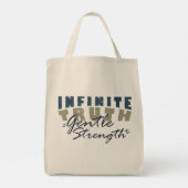 Infinite Truth, Gentle Strength Tote Bag トートバッグ (裏面)