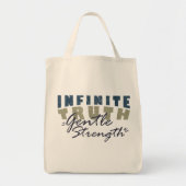 Infinite Truth, Gentle Strength Tote Bag トートバッグ (正面)