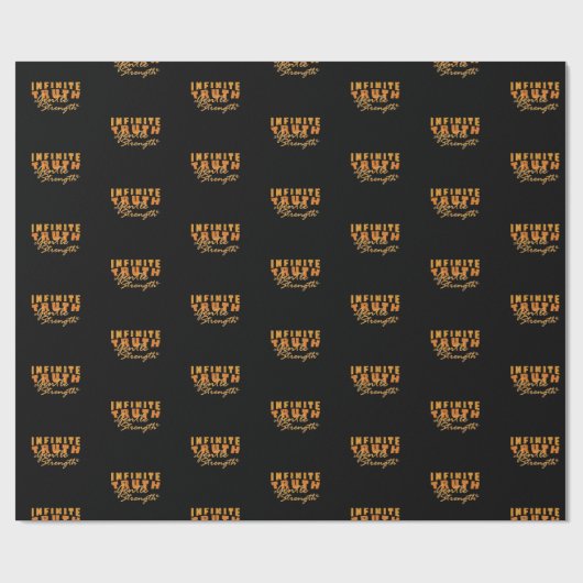 Infinite Truth, Gentle Strength  Wrapping Paper  ラッピングペーパー (フラット)