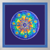 Infinite Universe mandala ポスター (正面)