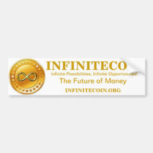 INFINITECOIN バンパーステッカー