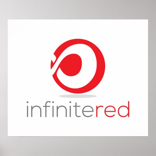 InfiniteRed Logo Poster ポスター (正面)