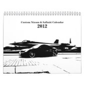 Infiniti及び日産カスタムな車のカレンダー2012年 カレンダー (カバー)