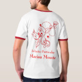 Infinitoの特定の赤い信号器 Tシャツ (裏面)