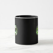 Infinity Core エンブレム|ラグジュアリー抽象デザイン マグカップ (中央)