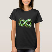 Infinity Core Emblem Graphic | Luxury Abstract Tシャツ (正面)