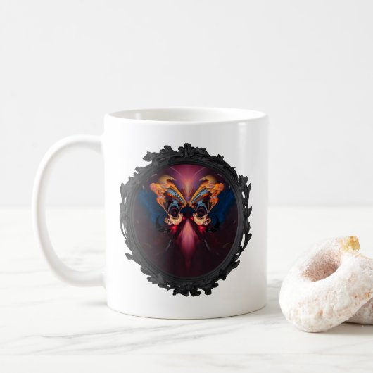 Infinity Mirror コーヒーマグカップ (ドーナツ)