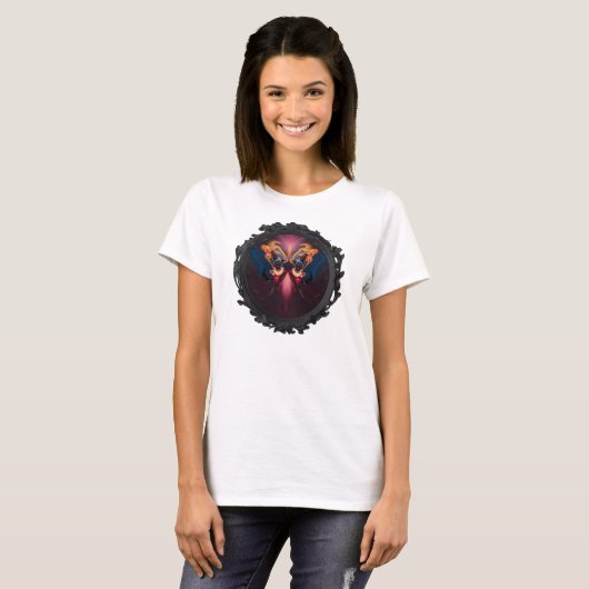 Infinity Mirror Woman Tシャツ (正面フル)