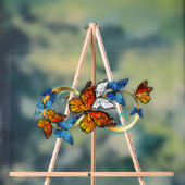 Infinity of Monarch Butterflies アクリルサイン (ニュートラル)