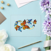 Infinity of Monarch Butterflies アクリル招待状 (インサイチュ (ウェディング))