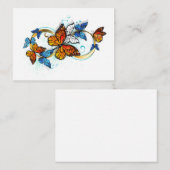 Infinity of Monarch Butterflies コーリングカード (正面/裏面)