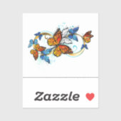 Infinity of Monarch Butterflies シール (シート)