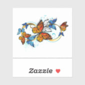 Infinity of Monarch Butterflies シール (シート)