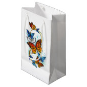 Infinity of Monarch Butterflies スモールペーパーバッグ (正面アングル)