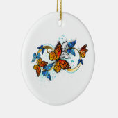 Infinity of Monarch Butterflies セラミックオーナメント (右)