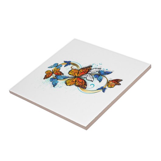 Infinity of Monarch Butterflies タイル (側面)
