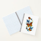 Infinity of Monarch Butterflies ノートブック (内部)