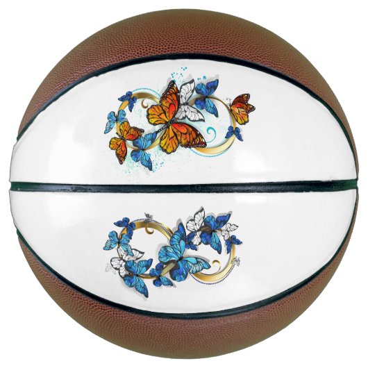 Infinity of Monarch Butterflies バスケットボール (正面)