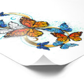 Infinity of Monarch Butterflies フォトプリント (角)