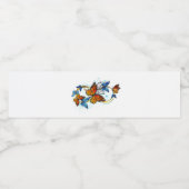 Infinity of Monarch Butterflies ペットボトルラベル (シングルラベル)