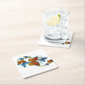 Infinity of Monarch Butterflies ペーパーコースター (インサイチュ)