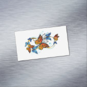 Infinity of Monarch Butterflies マグネット名刺 (インサイチュ)
