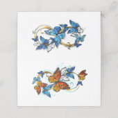 Infinity of Monarch Butterflies ロイヤリティカード (外部開封)