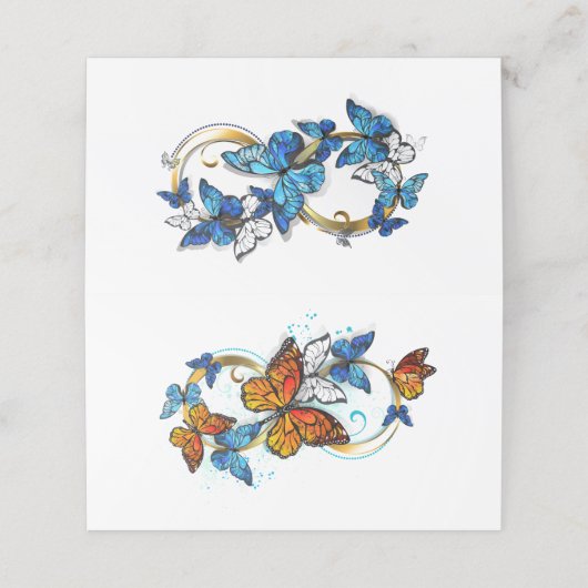 Infinity of Monarch Butterflies ロイヤリティカード (外部開封)