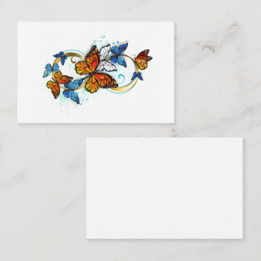 Infinity of Monarch Butterflies ロイヤリティカード (正面/裏面)