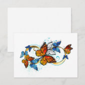 Infinity of Monarch Butterflies 出欠カード (正面/裏面)