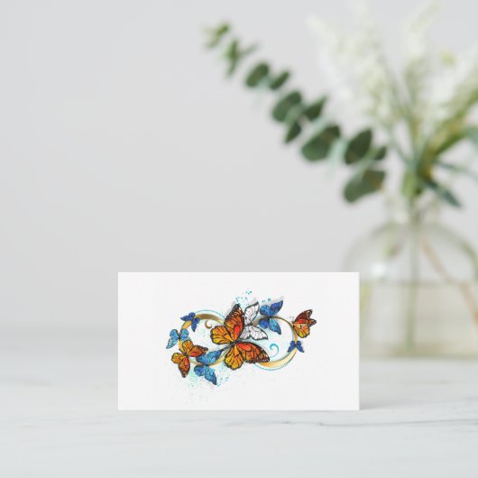 Infinity of Monarch Butterflies 名刺 (スタンド正面)