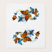 Infinity of Monarch Butterflies 名刺 (外部フラット)