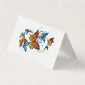 Infinity of Monarch Butterflies 名刺 (裏面)