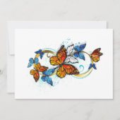 Infinity of Monarch Butterflies 招待状 (正面)