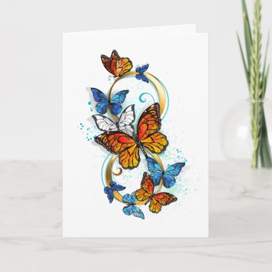 Infinity of Monarch Butterflies 案内状 (正面)