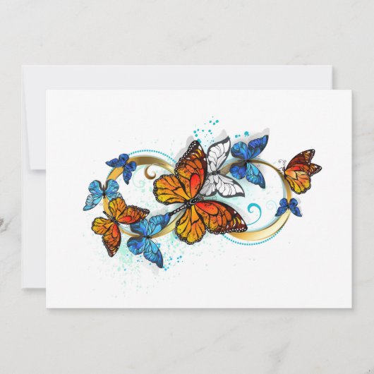 Infinity of Monarch Butterflies 案内状 (正面)