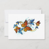 Infinity of Monarch Butterflies 案内状 (正面)