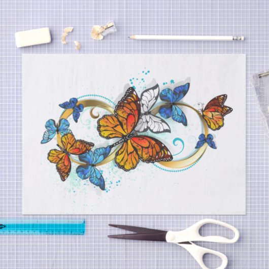Infinity of Monarch Butterflies 薄葉紙 (クラフト)