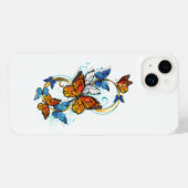 Infinity of Monarch Butterflies iPhoneケース (裏面横)