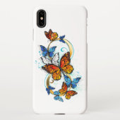 Infinity of Monarch Butterflies iPhoneケース (裏面)
