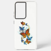 Infinity of Monarch Butterflies Samsung Galaxyケース (裏面)