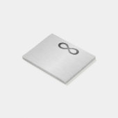 Infinity Symbol フェイク On Metal Texture by STaylor ポストイット (アングル)